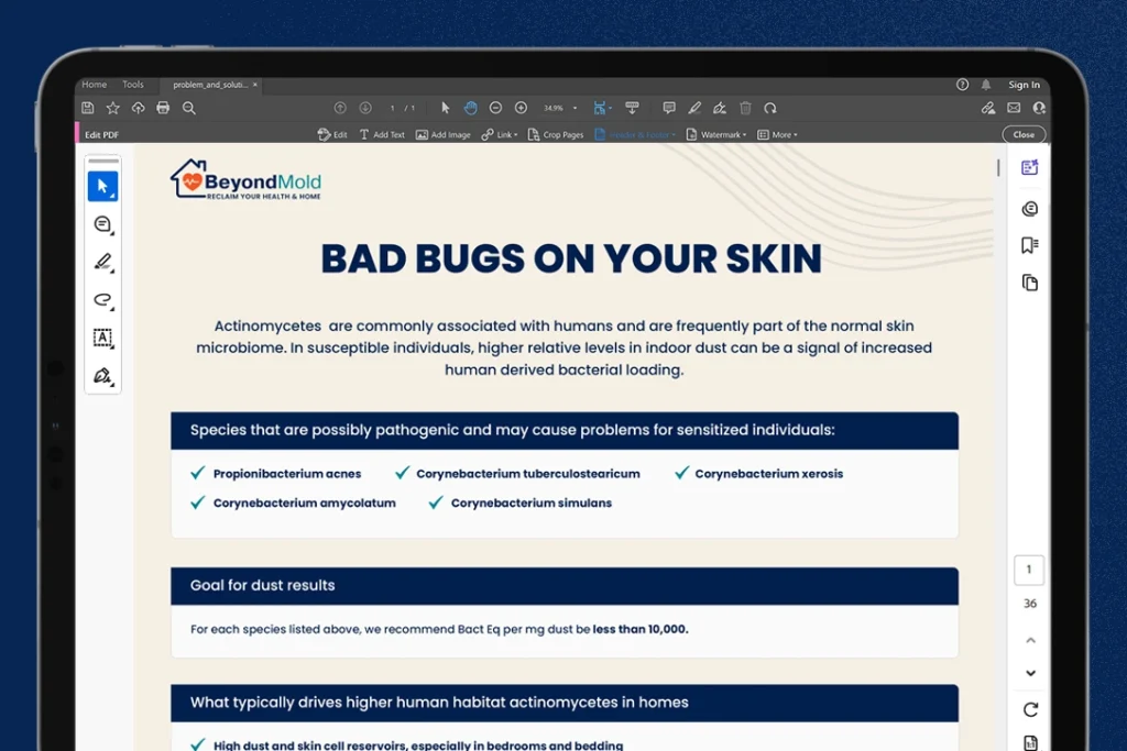 Bad Bugs On Your Skin